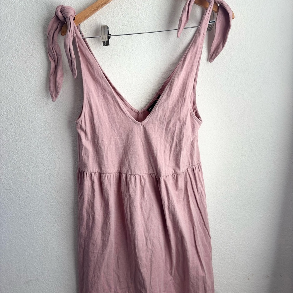 ASOS Design Dusty Pink V-Neck Top